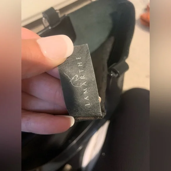 Lamarthe Paris Black Tote Bag - Picture 17 of 17